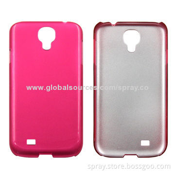 Plastic Hard Case Covers Back Skin for Samsung Galaxy S4, Pearl Finish Inside